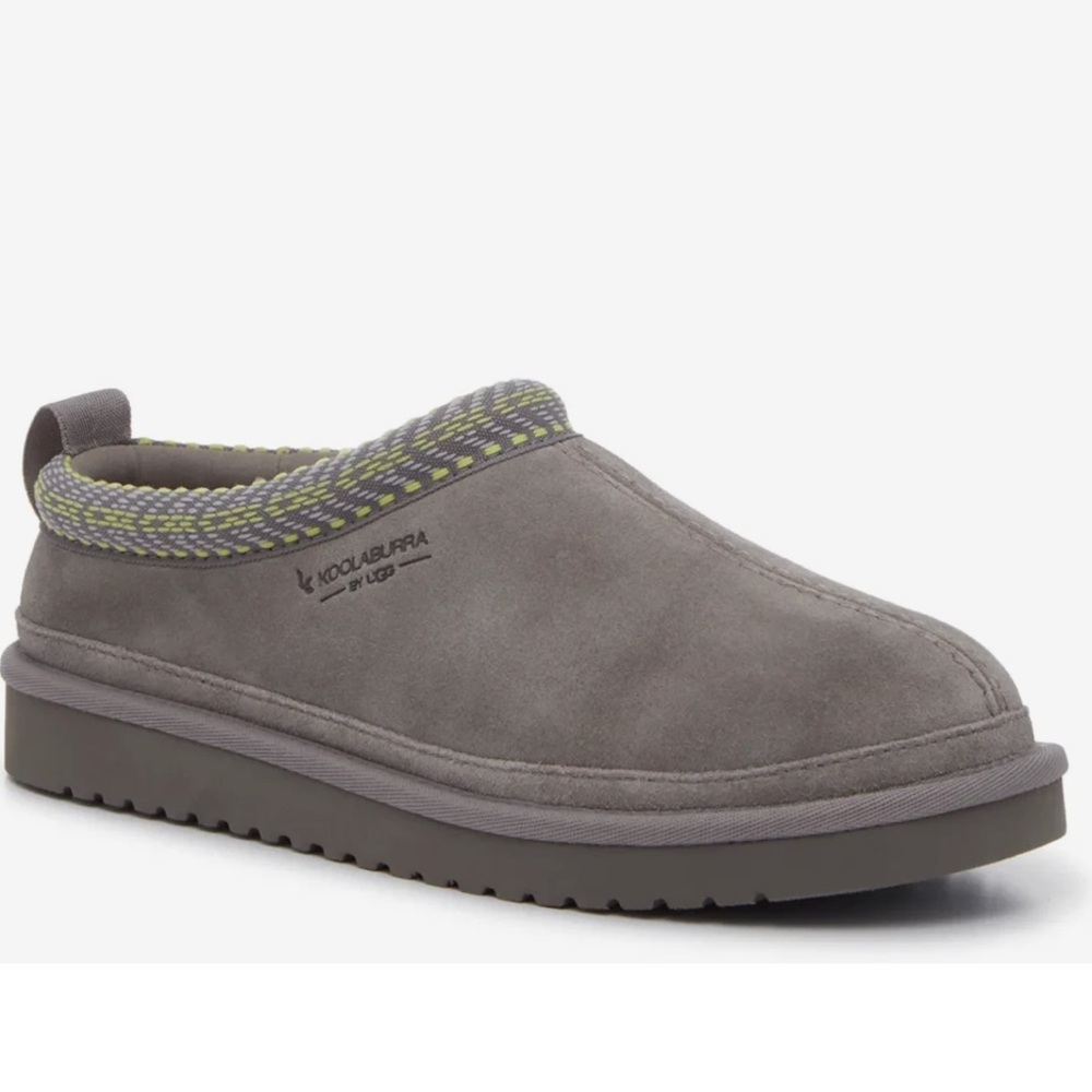 UGG Gray Suede Slip-On Loafers